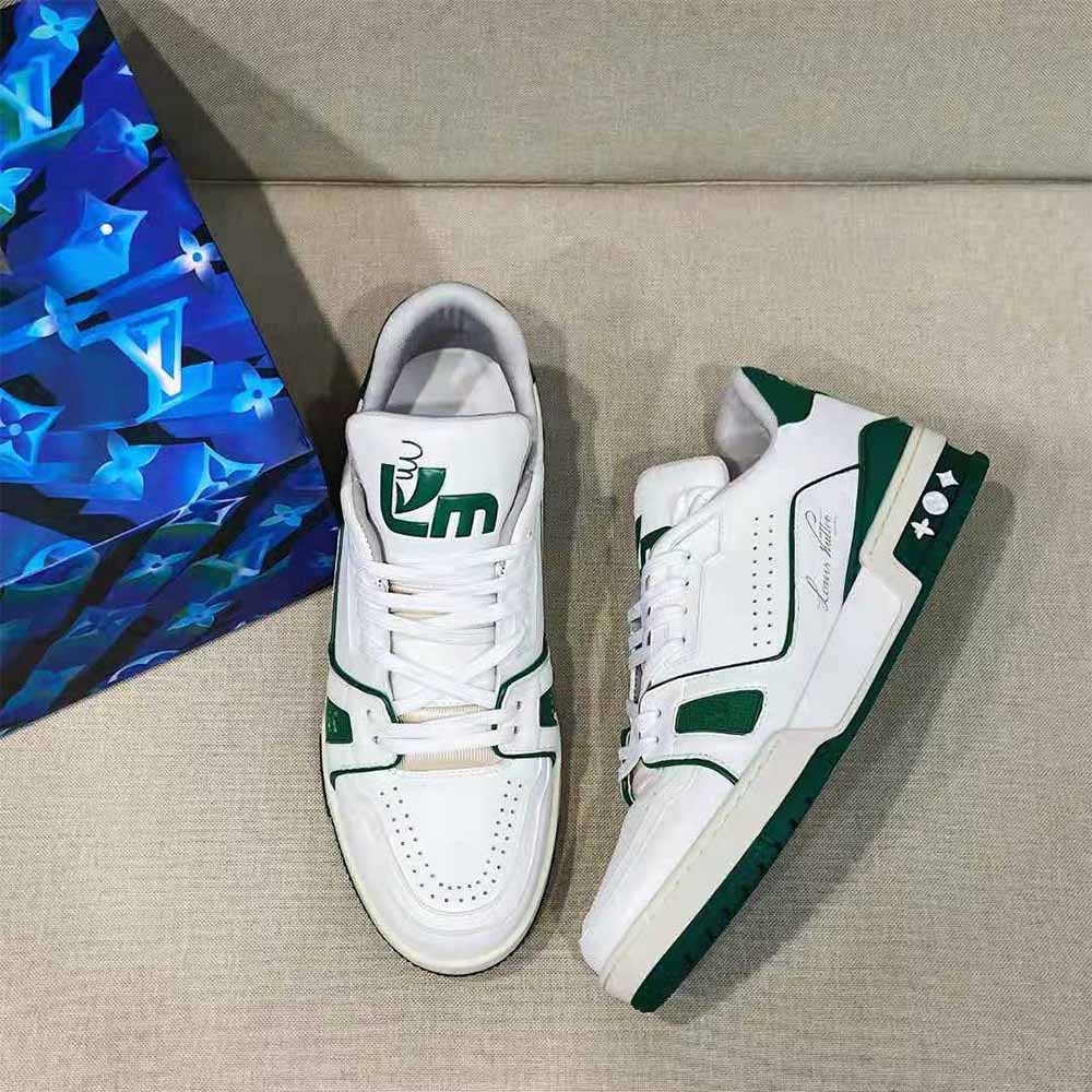 Louis Vuitton Trainer Sneaker Green - EUR FASHION