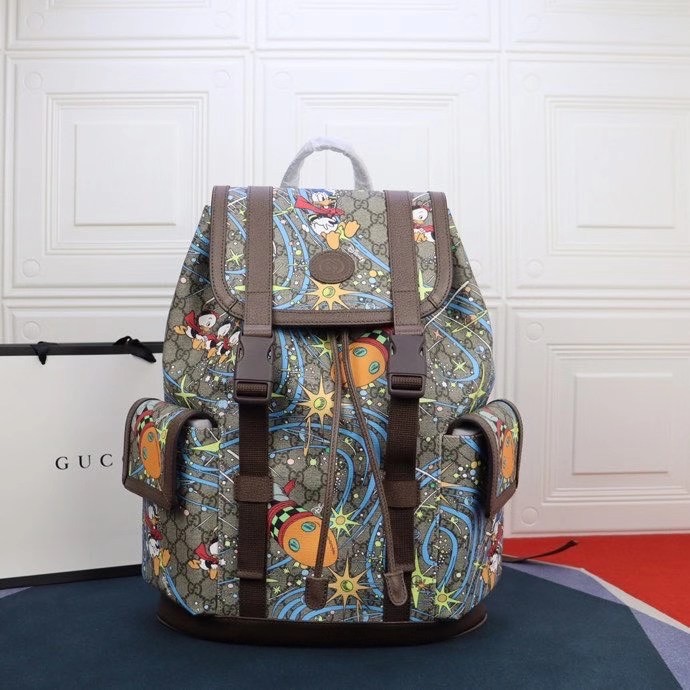 Gucci x Disney Donald Duck Medium Backpack - EUR FASHION