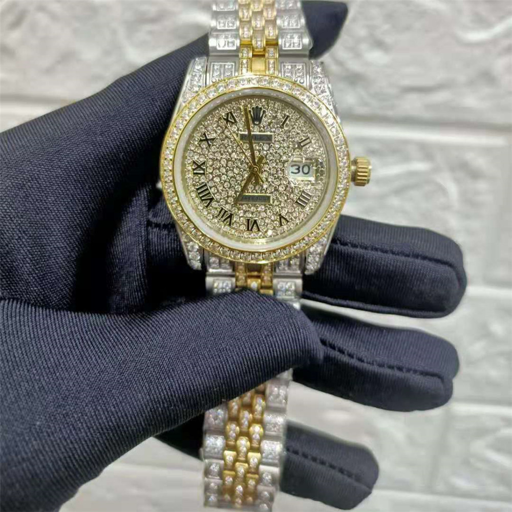 Rolex Luxury Diamond Watch - EUR FASHION