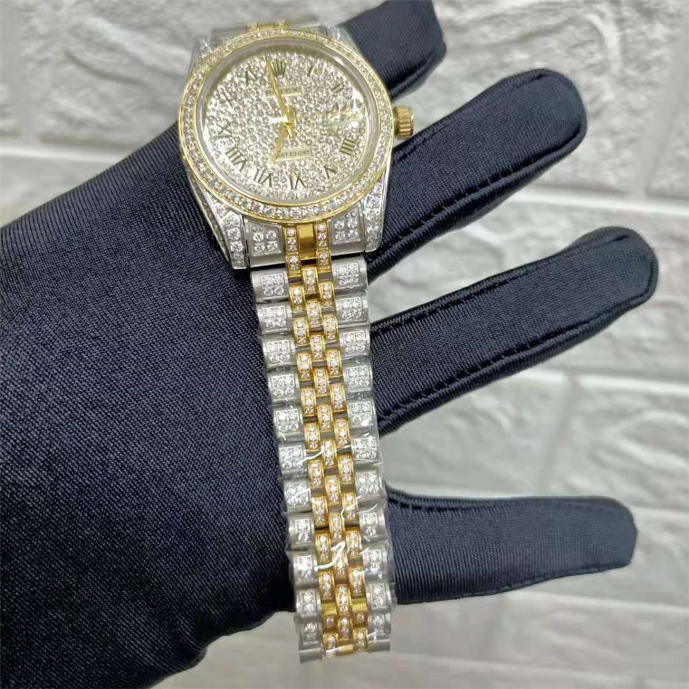 Rolex Luxury Diamond Watch - EUR FASHION