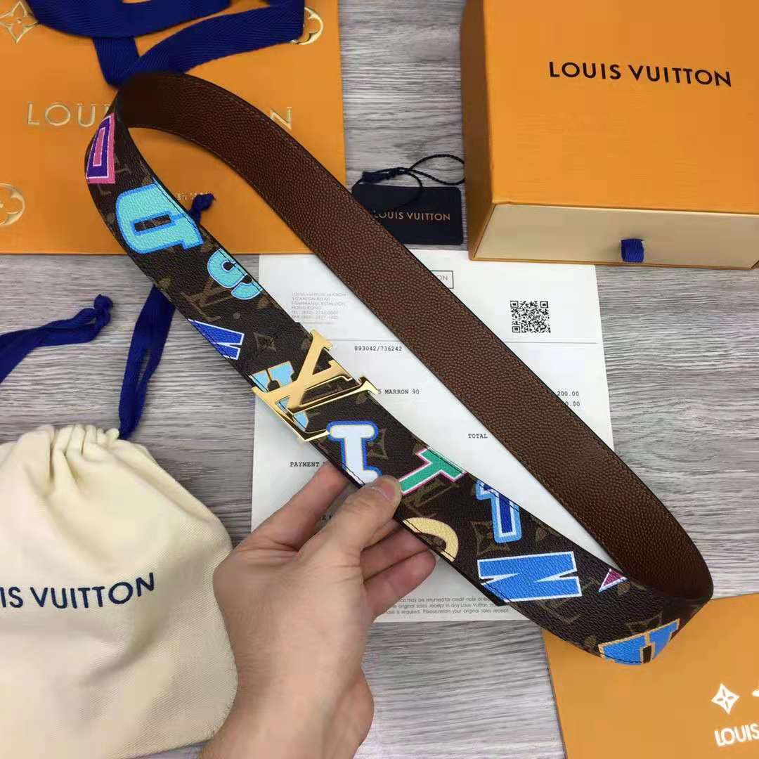 Louis Vuitton X NBA Initiales 40MM Reversible Belt - EUR FASHION