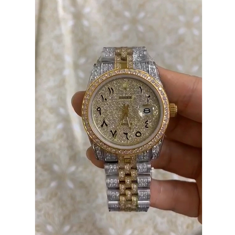 Rolex Diamond Watch - EUR FASHION