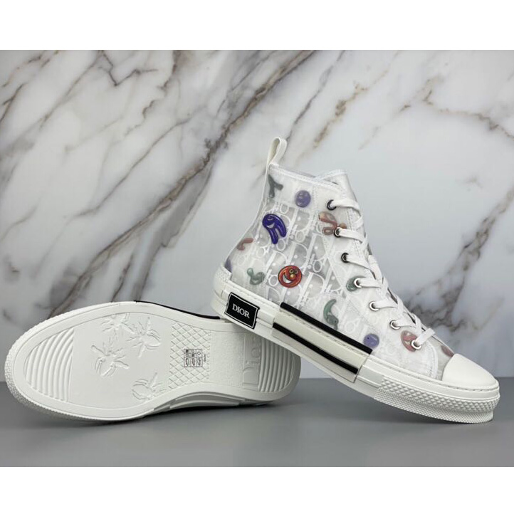 Dior B23 Dior And Kenny Scharf High-Top Sneaker - EUR FASHION