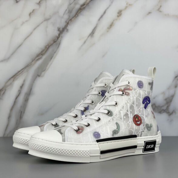 Dior B23 Dior And Kenny Scharf High-Top Sneaker - EUR FASHION