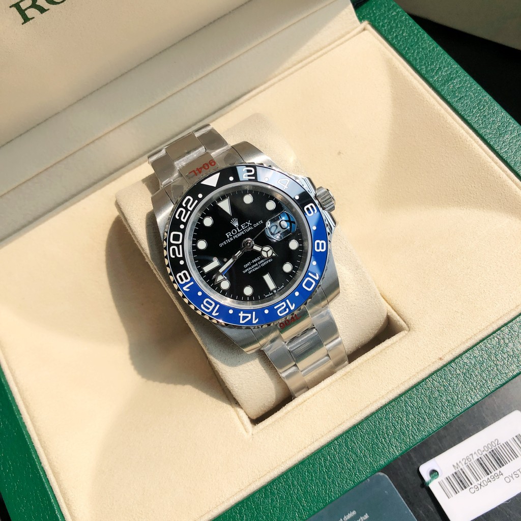 Rolex GMT Master II Batman Steel Automatic Black Dial Men's Watch - EUR FASHION