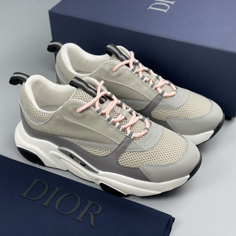 Dior B22 Sneaker Grey White - EUR FASHION