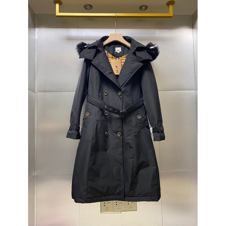 Burberry Belted Double-Breasted Quilted Shell Down Coat - EUR FASHION