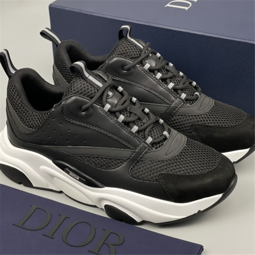 Dior B22 Low-top Sneaker In Black&White - EUR FASHION