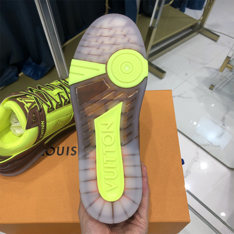 Louis Vuitton Trainer Sneaker Yellow - EUR FASHION