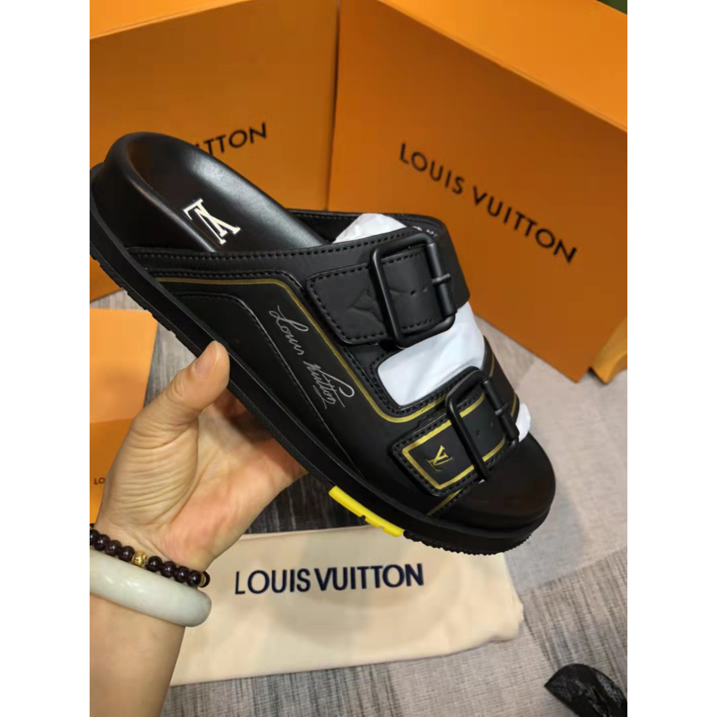 Louis Vuitton Monogram Sandals - EUR FASHION