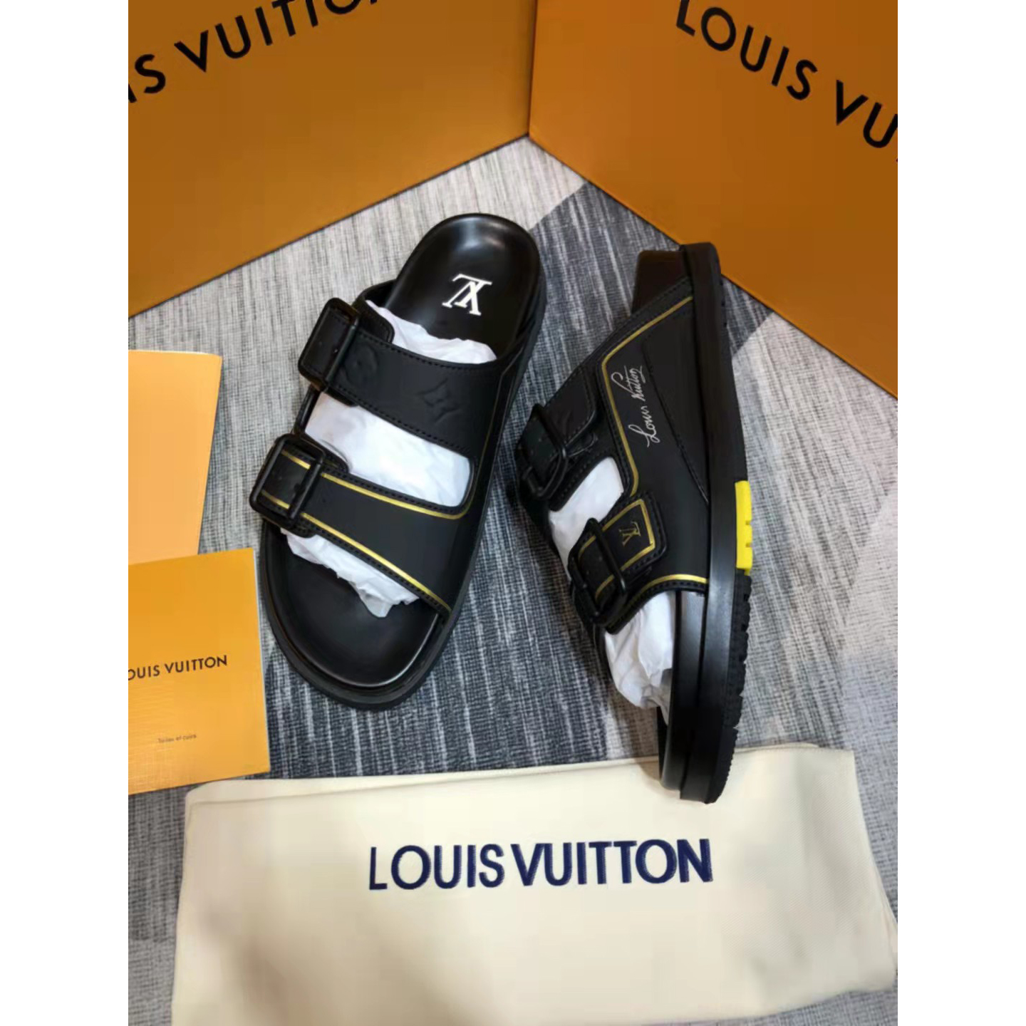 Louis Vuitton Monogram Sandals - EUR FASHION