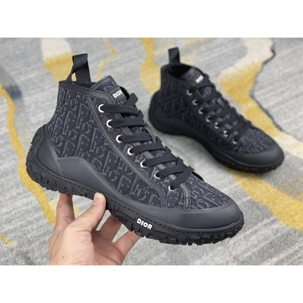 Dior B28 High-top Sneaker In Black - EUR FASHION