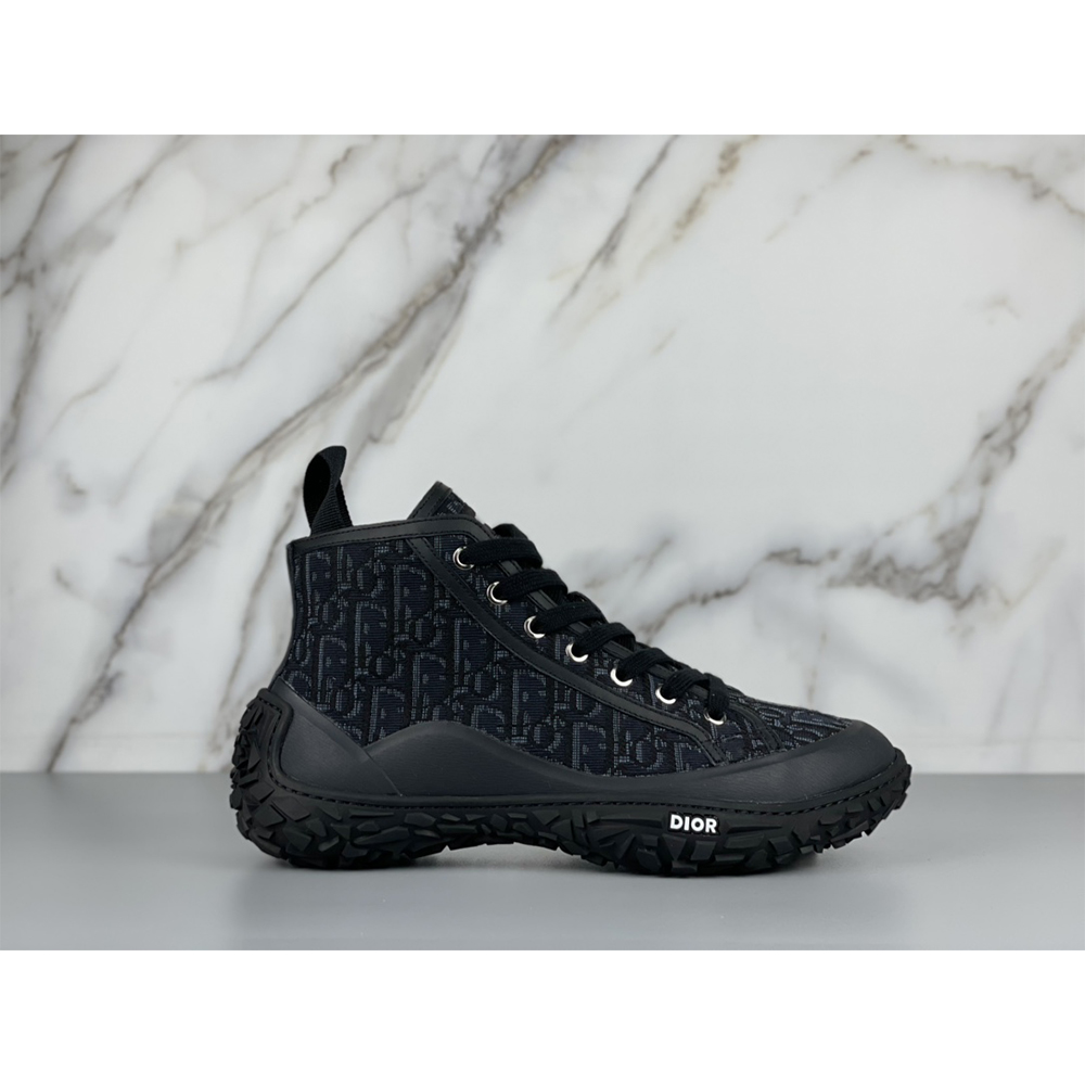 Dior B28 High-top Sneaker In Black - EUR FASHION