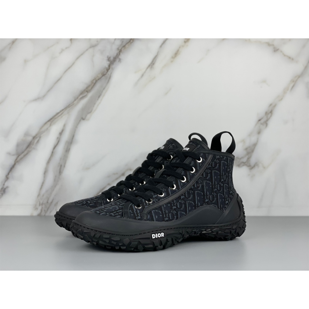 Dior B28 High-top Sneaker In Black - EUR FASHION