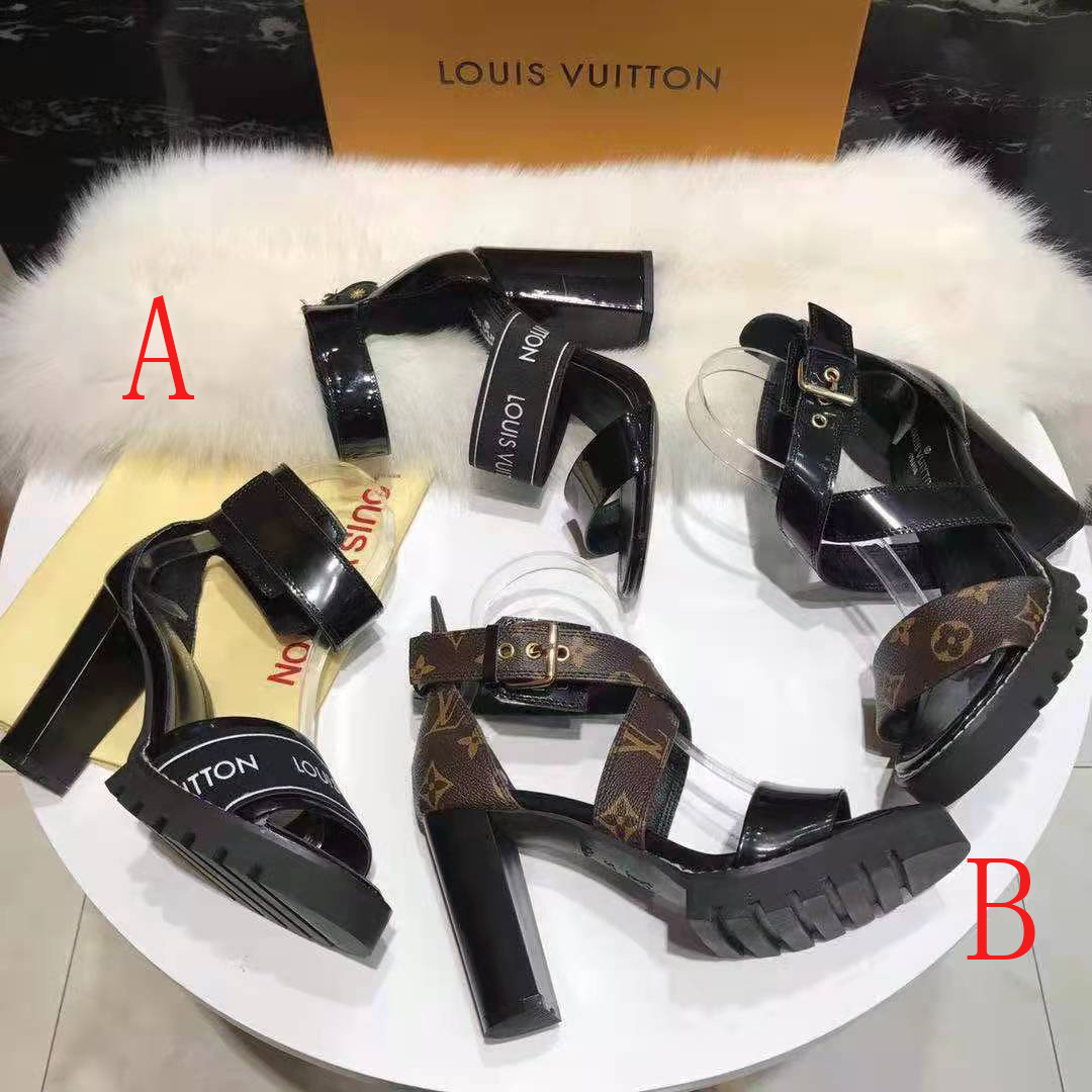 Louis Vuitton  Monogram Sandals - EUR FASHION