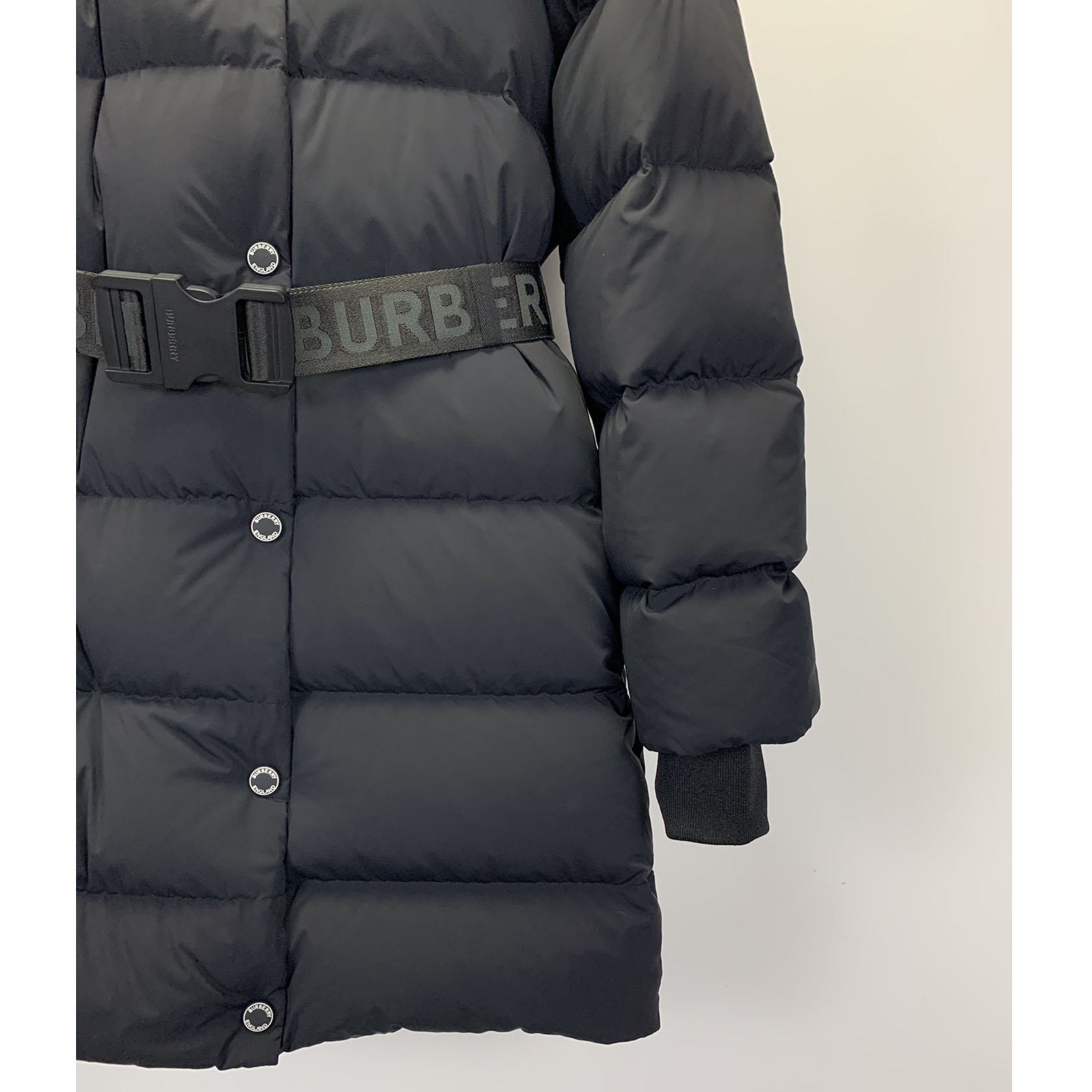 Burberry Belted Long Down Jacket - EUR FASHION