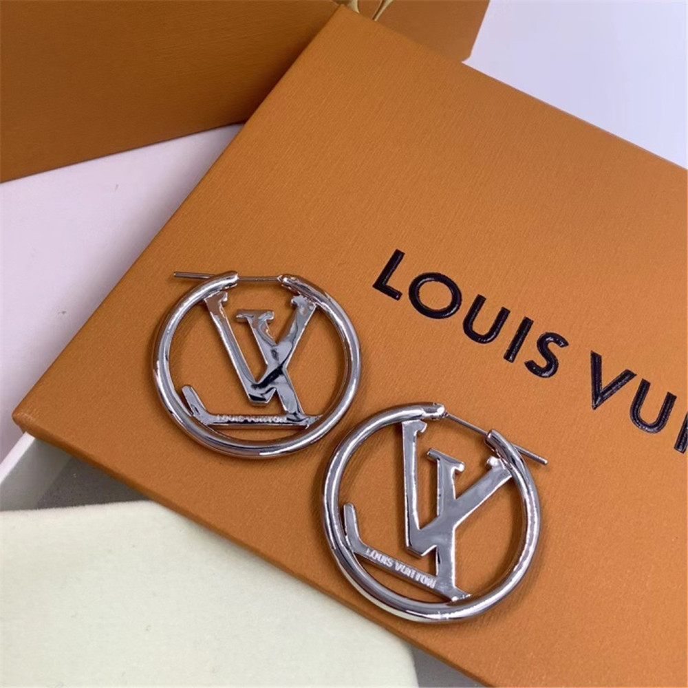 Louis Vuitton Logo Earrings - EUR FASHION