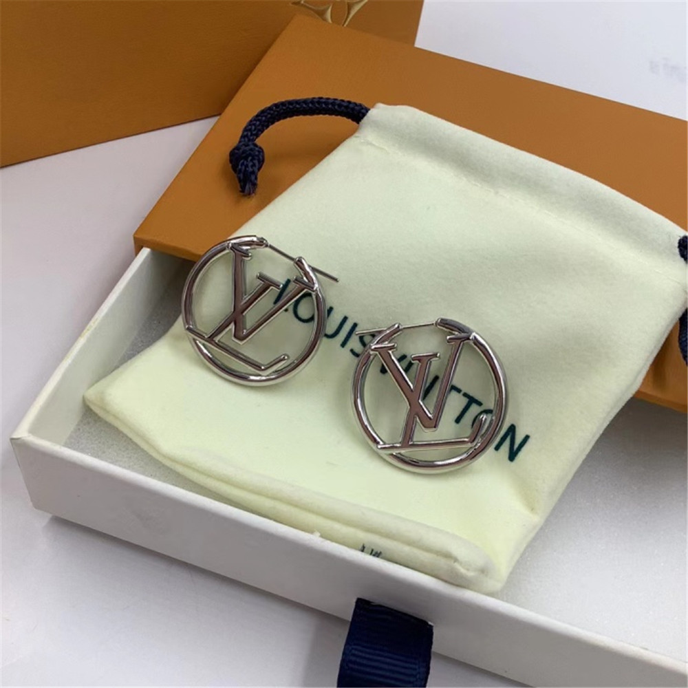 Louis Vuitton Logo Earrings - EUR FASHION