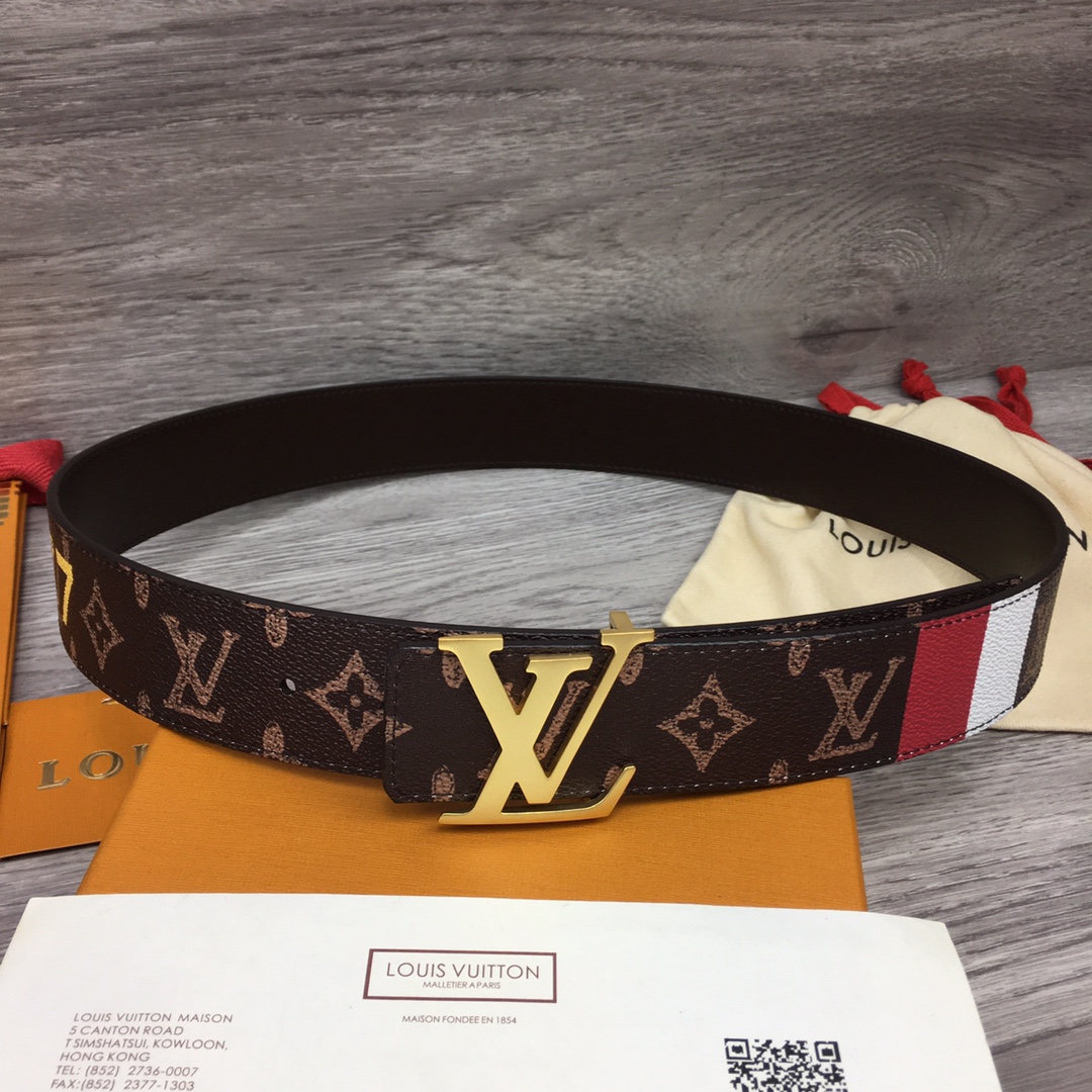 Louis Vuitton Shape 40MM Reversible Belt - EUR FASHION