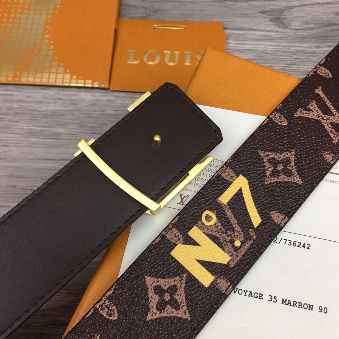 Louis Vuitton Shape 40MM Reversible Belt - EUR FASHION