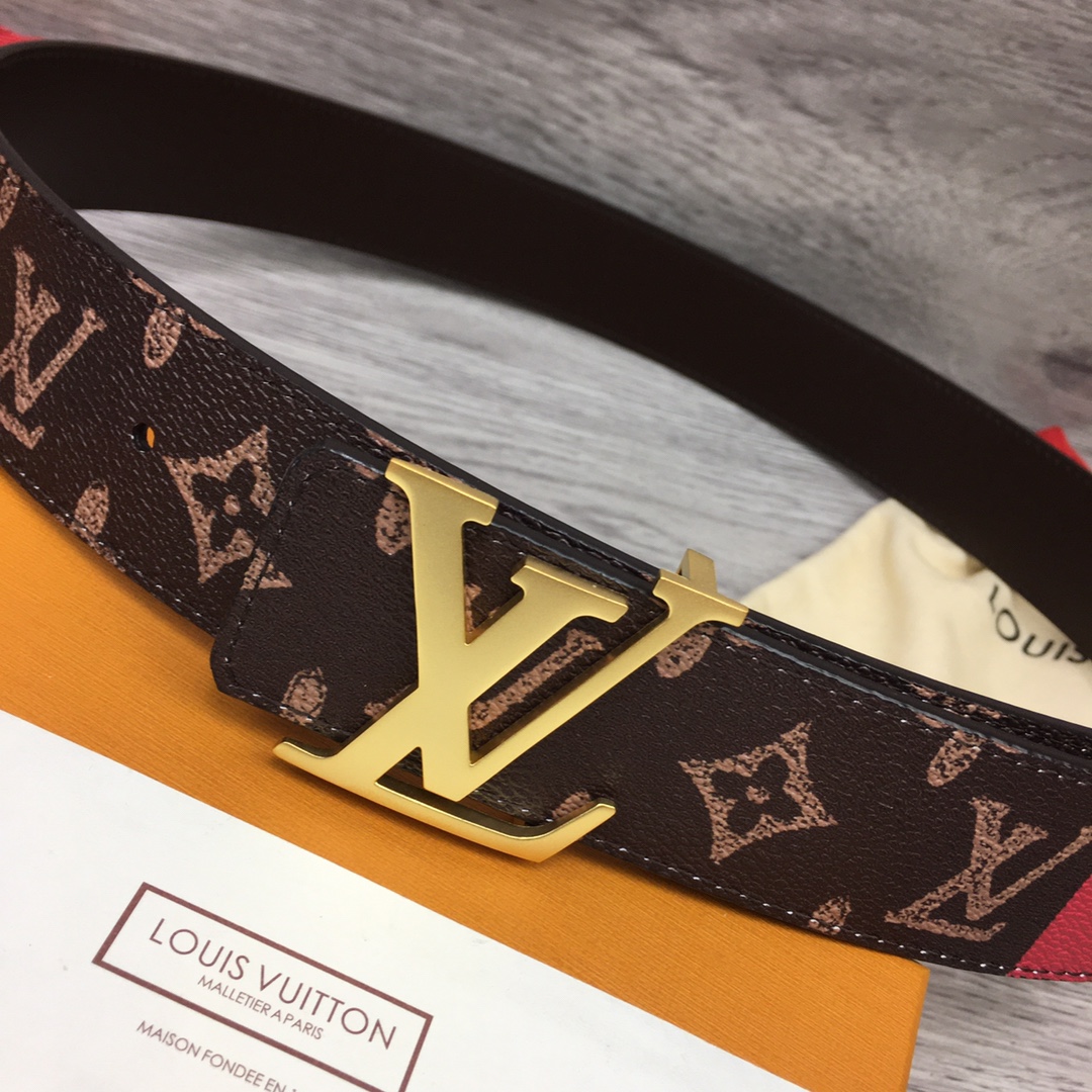 Louis Vuitton Shape 40MM Reversible Belt - EUR FASHION