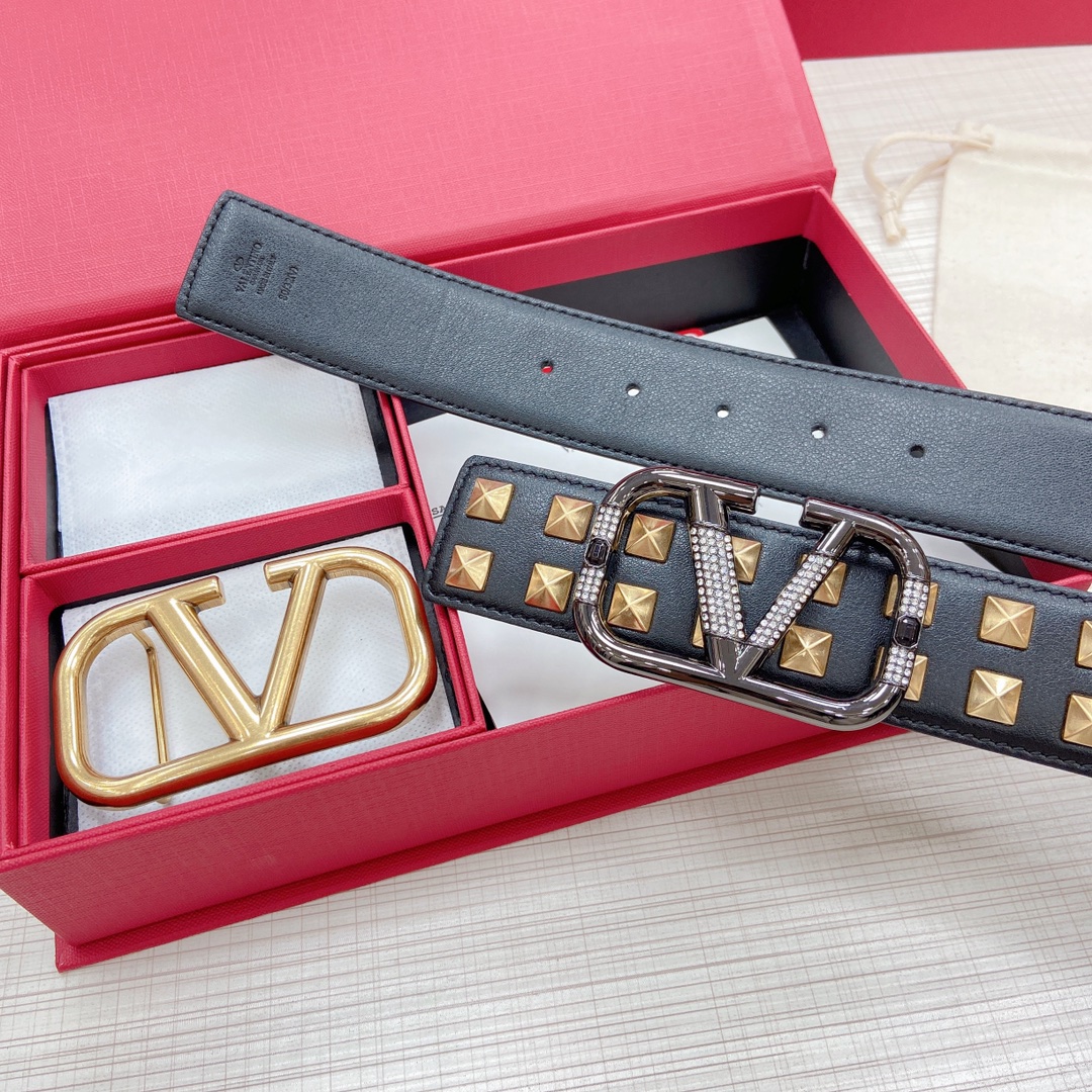 Valenti VLogo Signature 40MM  Belt - EUR FASHION