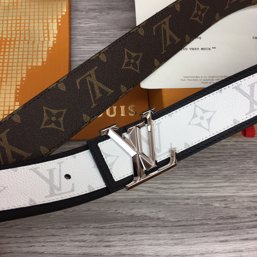 Louis Vuitton Shape 40MM Reversible Belt - EUR FASHION