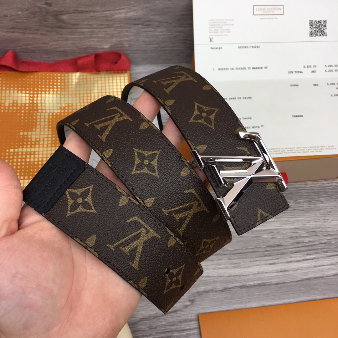 Louis Vuitton Shape 40MM Reversible Belt - EUR FASHION