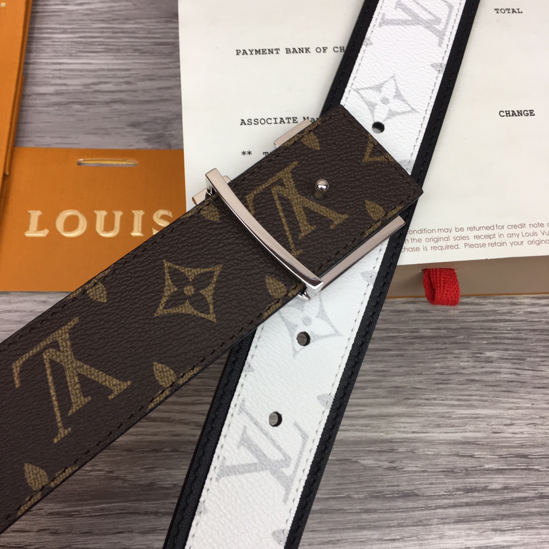 Louis Vuitton Shape 40MM Reversible Belt - EUR FASHION