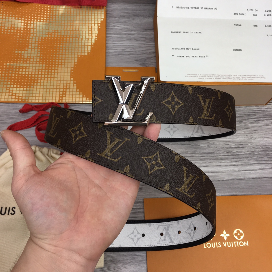 Louis Vuitton Shape 40MM Reversible Belt - EUR FASHION