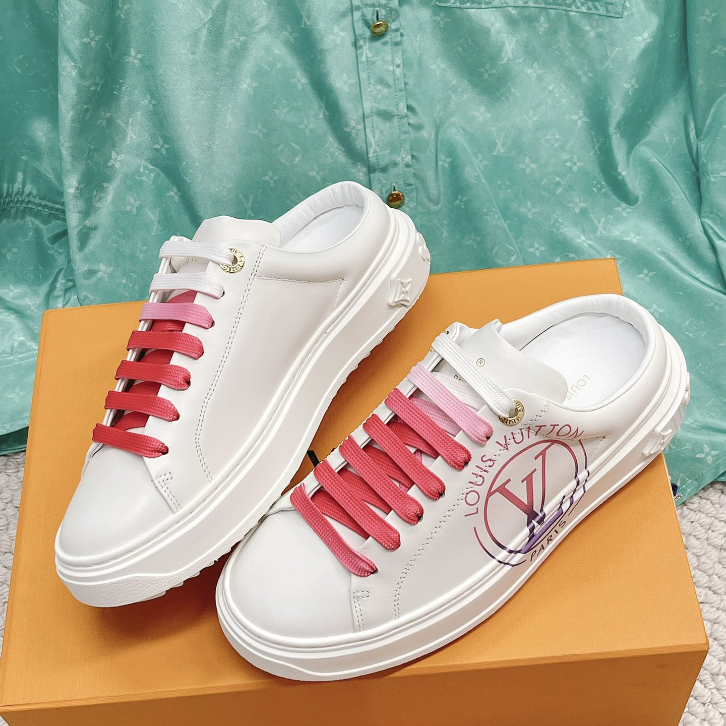 Louis Vuitton Time Out Open Back Sneaker - EUR FASHION