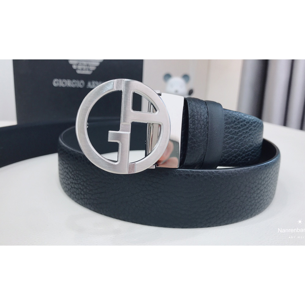 Armani Reversible Leather Belt  35mm - EUR FASHION