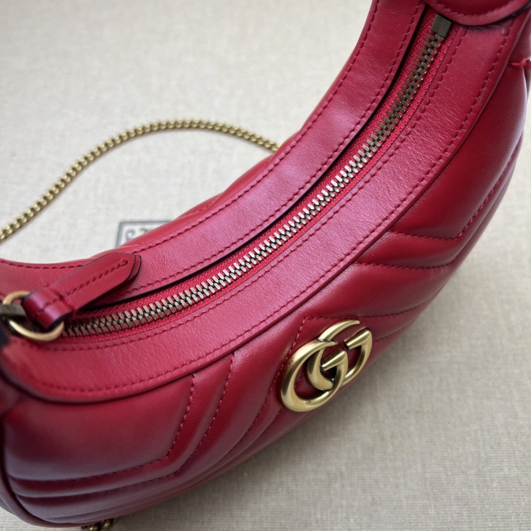 Gucci GG  Leather Handle Bag（21-11-5CM） - EUR FASHION