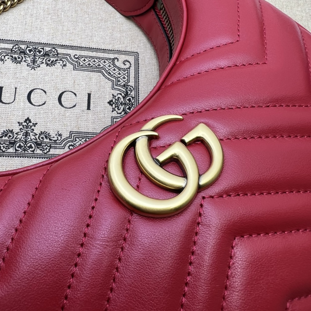 Gucci GG  Leather Handle Bag（21-11-5CM） - EUR FASHION