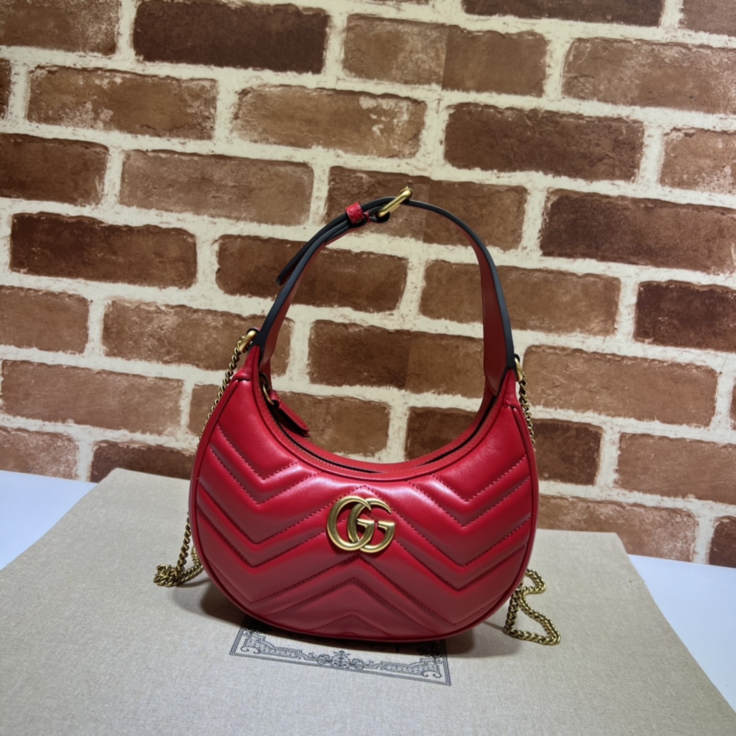 Gucci GG  Leather Handle Bag（21-11-5CM） - EUR FASHION