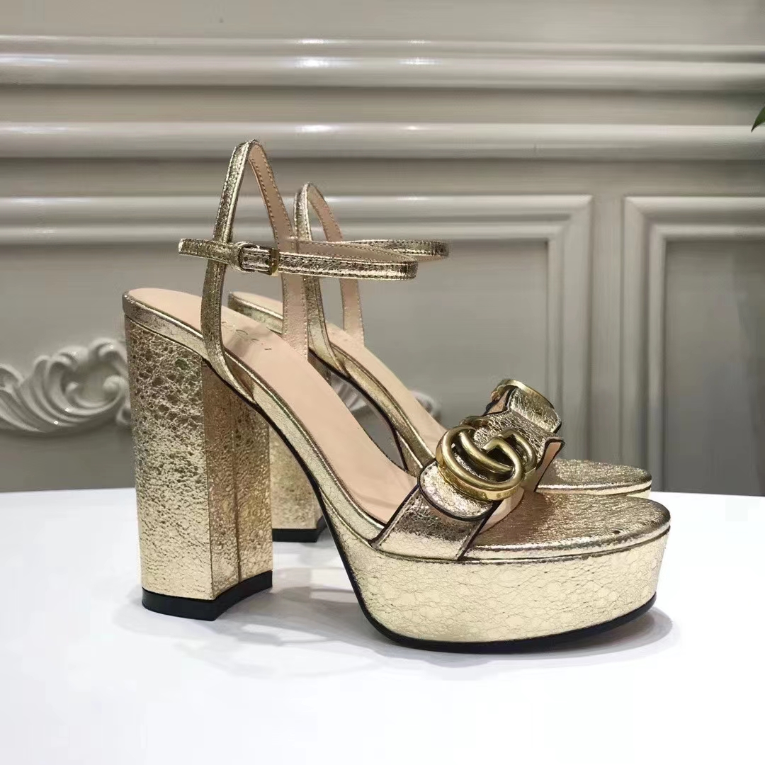 Gucci GG High Heeled Sandals - EUR FASHION