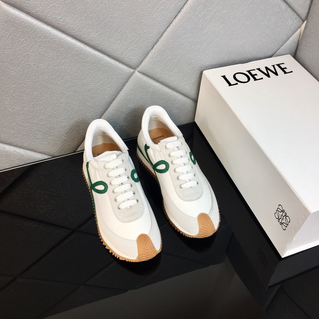 Loewe Flow Runner In Calfskin - EUR FASHION