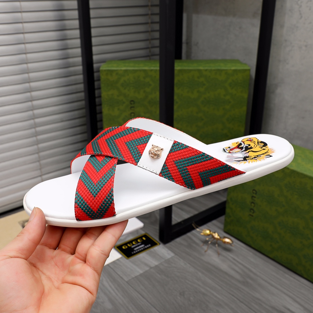 Gucci Web Slide Sandal - EUR FASHION