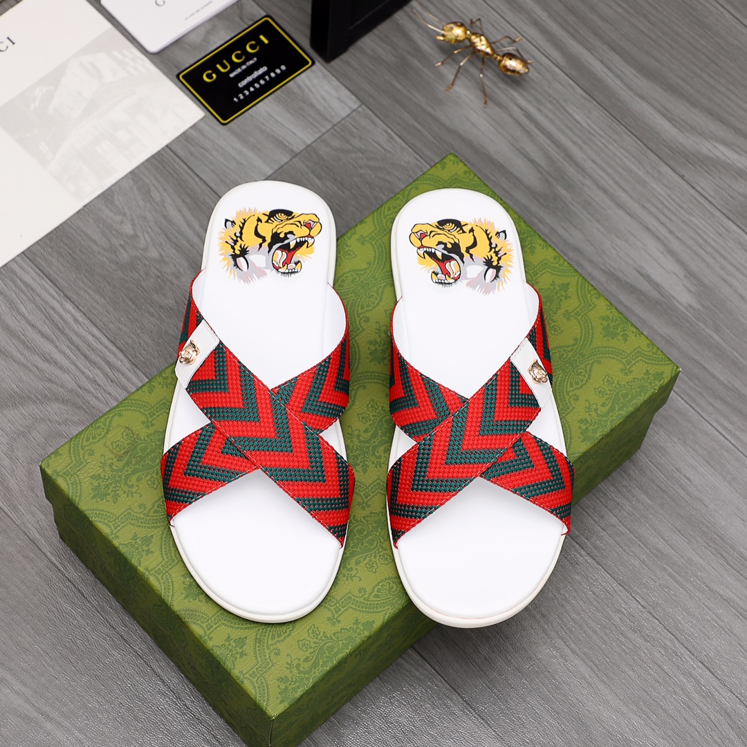 Gucci Web Slide Sandal - EUR FASHION