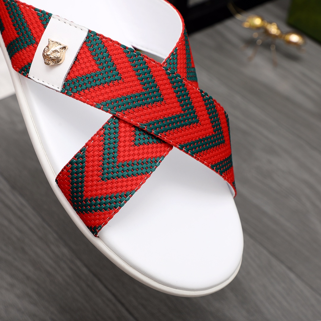 Gucci Web Slide Sandal - EUR FASHION