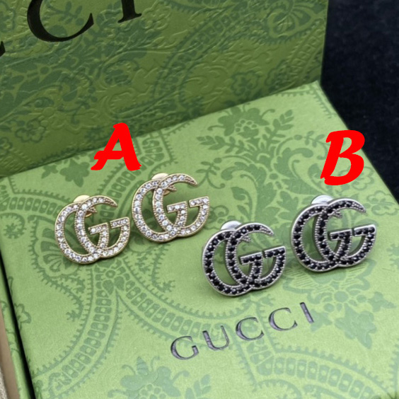 Gucci GG Full Drill Earrings  - EUR FASHION