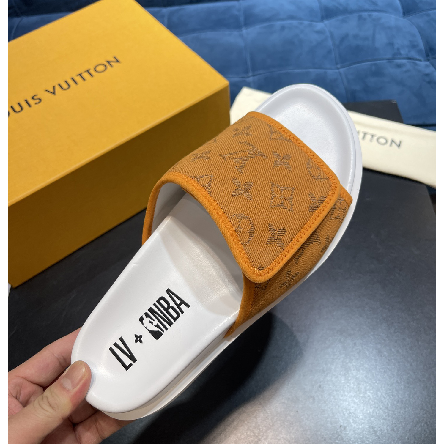 Louis Vuitton x NBA Monogram Slipper - EUR FASHION