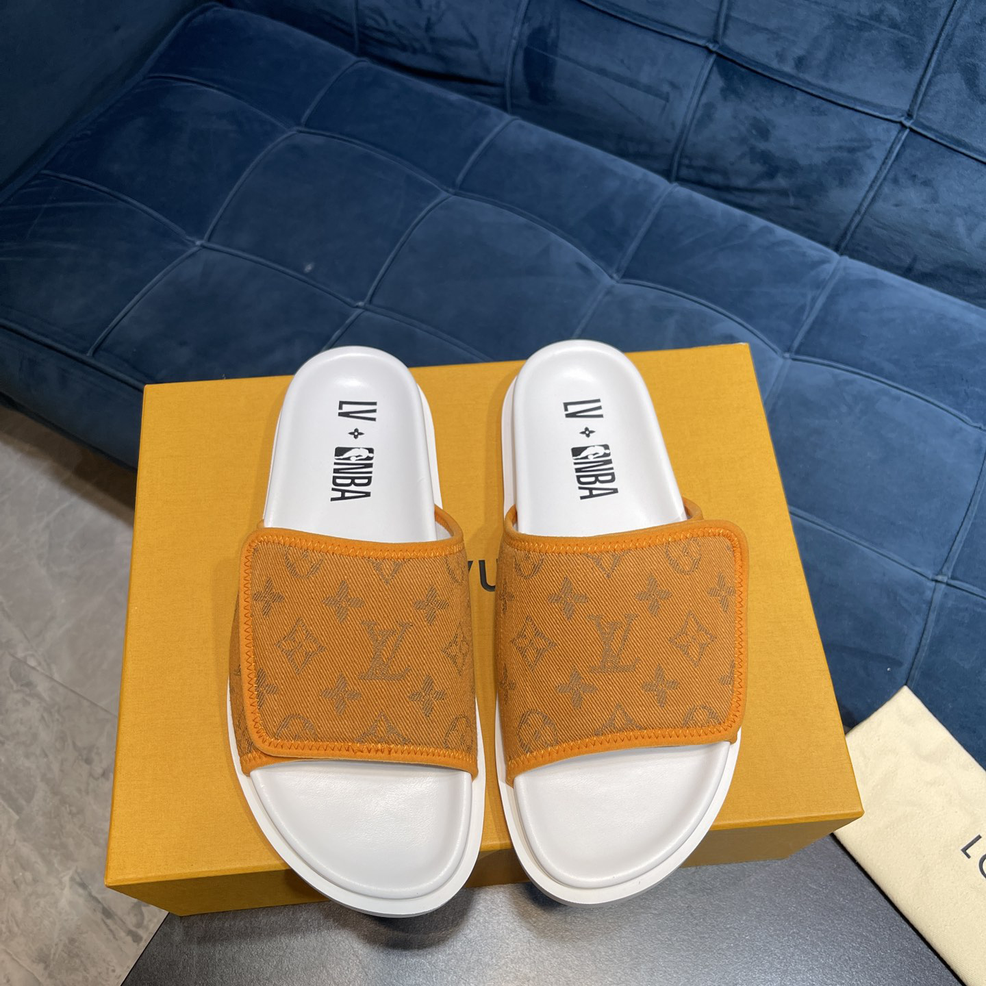 Louis Vuitton x NBA Monogram Slipper - EUR FASHION