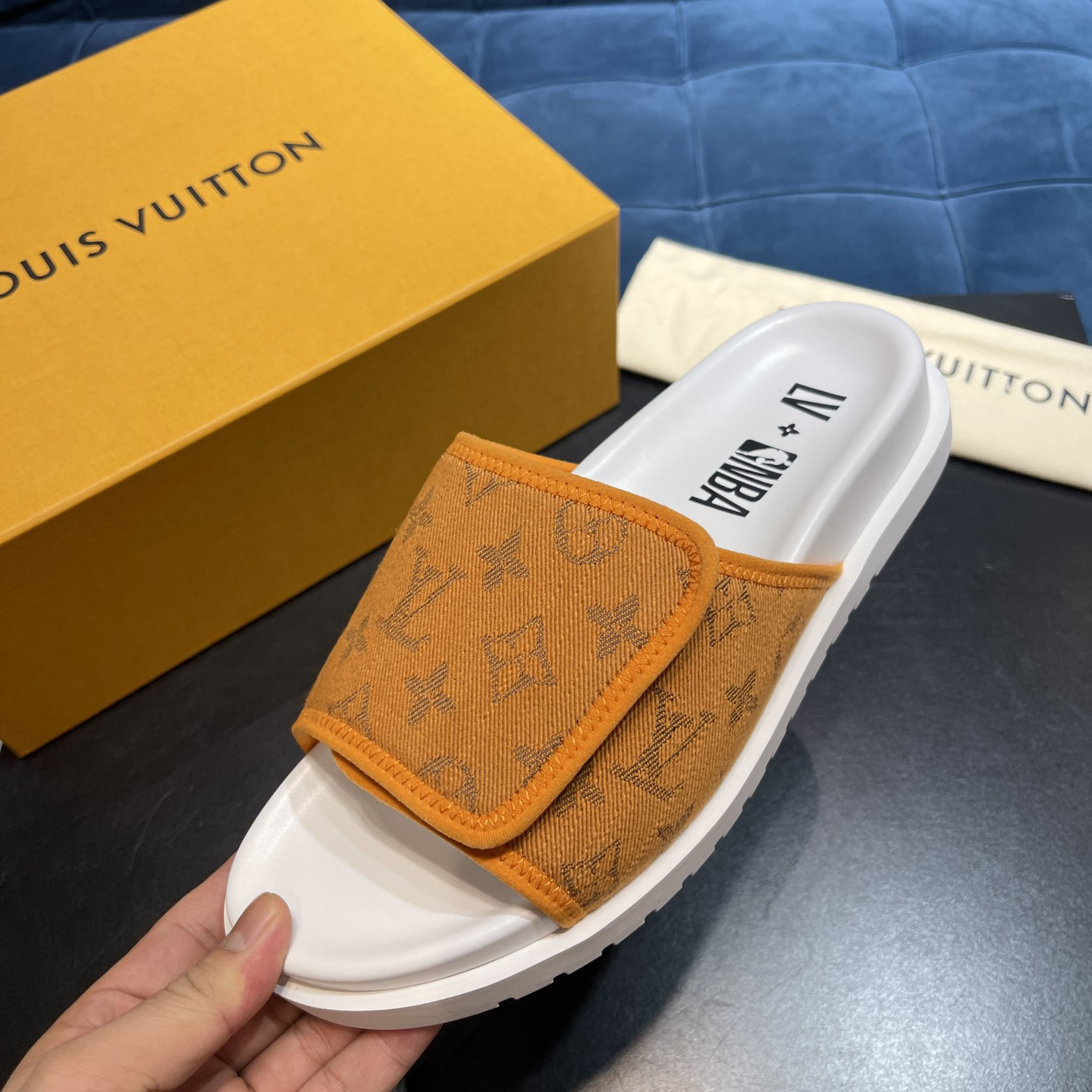 Louis Vuitton x NBA Monogram Slipper - EUR FASHION