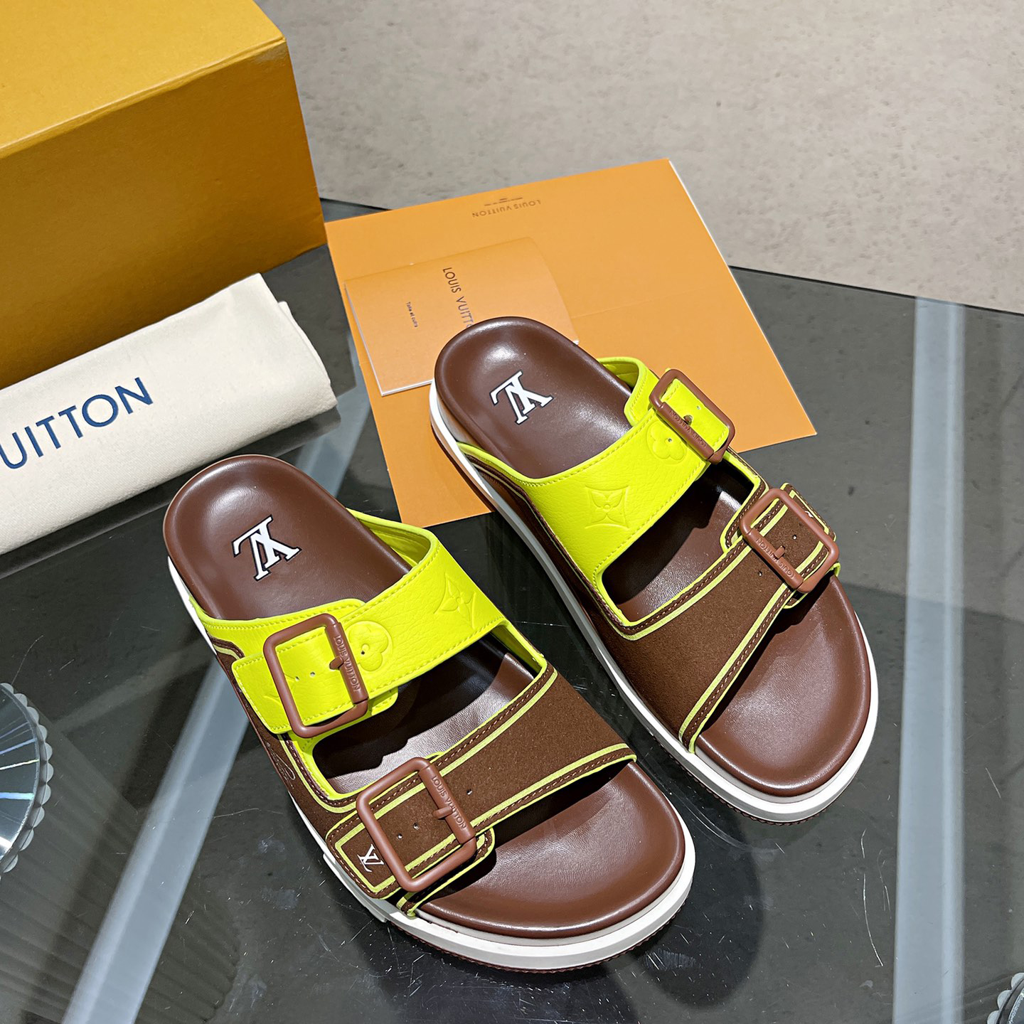 Louis Vuitton Men's Trainer Slippers - EUR FASHION