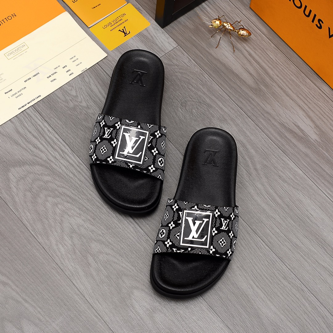 Louis Vuitton Monogram Slippers - EUR FASHION