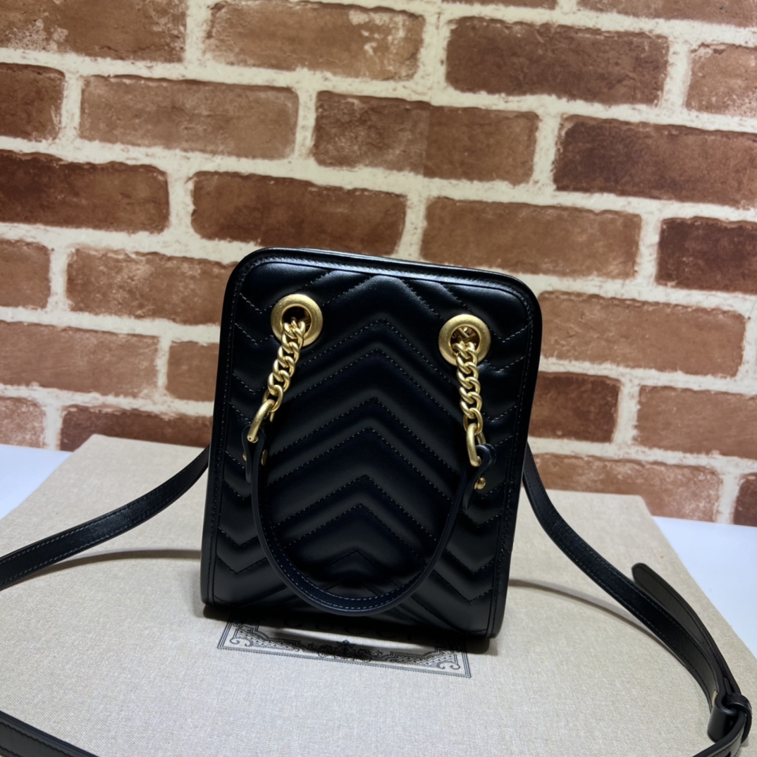 Gucci GG  Marmont Mini Handbag （16-19-7CM） - EUR FASHION