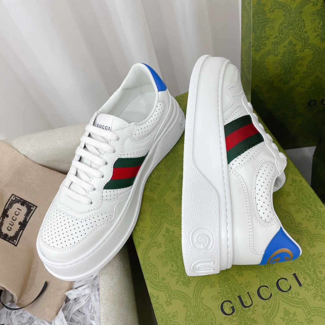 Gucci GG Chunky B Series Men's &Women's Sneakers With Web(Upon UK SIZE) - EUR FASHION