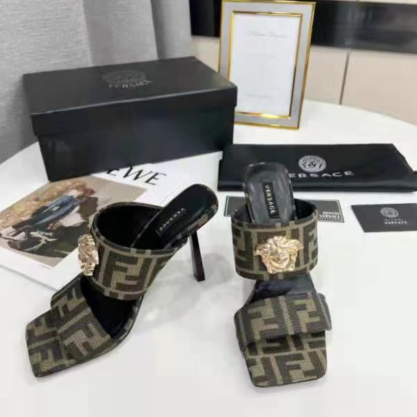 Versace x Fendi  Fendace Heel Sandals - EUR FASHION