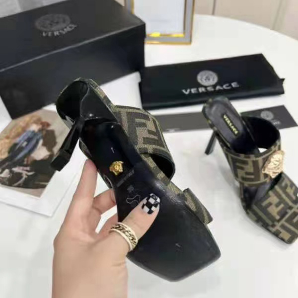 Versace x Fendi  Fendace Heel Sandals - EUR FASHION